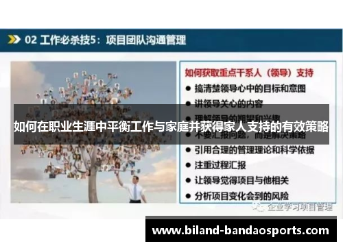 如何在职业生涯中平衡工作与家庭并获得家人支持的有效策略